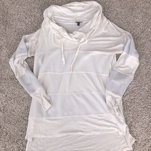 Soft Mesh Striped Top - Cable & Gauge